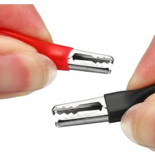 Mabeyn USB Erkek - Küçük Krokodil Uçlu 5V 2A Test Kablosu 60 cm