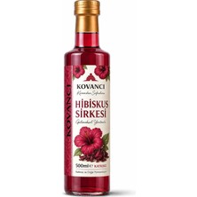 Kovancı Gıda Kovancı Hibiskus Sirkesi 500 ml %100 Doğal Fermente Katkısız
