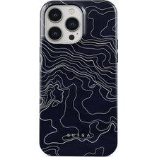 Mabeyn Burga 14 Pro Max Için Magsafe ile Uyumlu Tough Kılıf, Drifting Shores