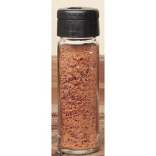 Mabeyn Lina Tuzluk Biberlik Ayaralanabilir Kapaklı Cam Tuzluk Siyah