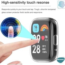 Mabeyn 3 Için Kılıf 360 Full Round Soft Silicone Siyah [ 3 ile Uyumlu Kılıf - Siyah]