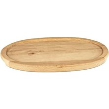 Mabeyn Tabak Altlığı Masif Ahşap Iskender Tabağı Altlığı Kayın Ağacı