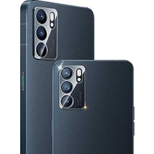 Mabeyn Oppo Reno 6 4g ile Uyumlu Kamera Lens Koruma Camı Renksiz