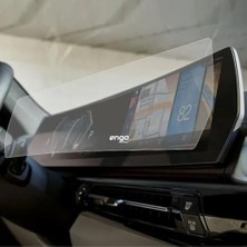 Mabeyn Bmw X1 Mat Ekran Koruyucu U11 Kavisli Ekran ile Uyumlu Tek Parça 10.25 Inç Bilgi Ekranı 10.7 Inç Kontrol Ekranı