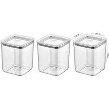 Mabeyn Vip Ahmet Sude Kare Saklama Kabı, 3X1000 ml