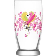 Mabeyn Lav Roma 3'lü Kahve Yanı Su Bardağı