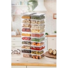 Mabeyn Ucr Home Kendinden Kapaklı Buzluk Saklama Kabı Derin Dondurucu Düzenleyici Set 10 Adet 2 Litrelik