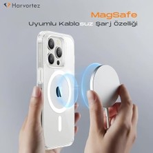 Mabeyn 14 Magsafe Uyumlu Güçlü Manyetik Kılıf, Pc Çevre Dostu Malzeme, Logo Görünür Kapak, Tamuyumlu, Köşe Darbe Emicili Zarif (Şeffaf)