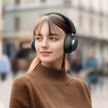 Mabeyn HP-5820 T03 Series Anc Doubly-Fed Bluetooth Kulak Üstü Kulaklık Siyah