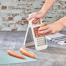 Mabeyn Promosyonca Katlanabilir Iki Yüzeyli Mutfak Rendesi, Paslanmaz Çelik (Beyaz)