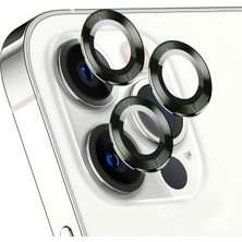 Mabeyn 13 Pro Tekli Kamera Lens Koruma Camı Koyu Yeşil