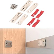 Mabeyn ® 2 Çift Çok Amaçlı Kapı Kapak Dolap Çekmece Mobilya Durdurucu Kapatıcı Mıknatıslar