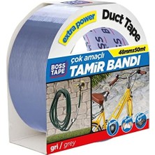 Mabeyn Kanal Tamir Bandi, 50 Metre Uzunluk x 48 mm Kalinlik, Gri