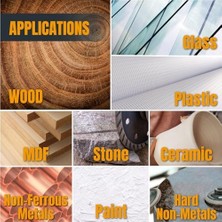 Mabeyn Powertec 46003 Zımpara Kayışları, 2.5 x 46 Cm, 18 Adet Çeşitli Grit Seti, Silikon