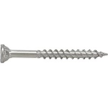 Mabeyn Power Pro Ahşap Vidalar, #8x2,5cm, Premium Paslanmaz Deniz Vidaları, 2,3kg Tüp, 860 Adet