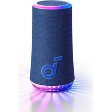 Mabeyn By Glow 30W, 30W 360° Ses, Senkronize Radyant Işık, 18 Saat Oynatma Süresi, Özelleştirilebilir Eq, Işık Gösterisi, IP67 Su Geçirmez, Glow Taşınabilir Hoparlör, Mavi