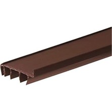 Mabeyn Frost UDX36 1-3/4" x 36" Termoplastik Çivi Veya Vidalı Kapı Altı, Kahverengi