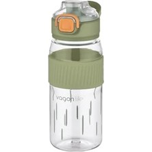 Mabeyn 550 ml Rahat Içim (Pipetsiz) Taşıma Kulplu Çocuk Su Matarası -VGN3001ML550