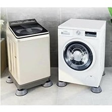 Mabeyn Çamaşır Makinesi Titreşim Önleyici Kaydırmaz Vantuzlu Stoper Set 4 Adet