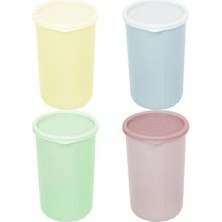 Mabeyn Vip Ahmet Rüya Silindir Saklama Kabı 1 Lt Renkli