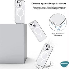 Mabeyn Kılıf 15 Için Magsafe Clear Soft Şeffaf [ 15 ile Uyumlu Kılıf - Şeffaf]