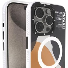 Mabeyn Labs 15 Pro Max Ile Uyumlu Magkit Desenli Kılıf,darbe Emici Tpu + Pc Kılıf (Hakuna)