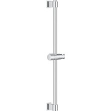 Mabeyn Sürgülü Ray, El Duşu Tutucu, Duş Başlığı Askısı, Hareketli, Ayarlanabilir, Quickglue S ile Montaj, Krom, 27724001