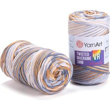 Mabeyn El Örgü Ipi Twısted Macrame 3 mm Vr, 918, 4X250 gr