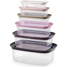 Mabeyn Decovetro Saklama Kabı 6 Lı Vicksy Purple