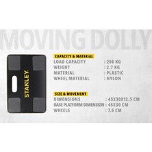 Mabeyn MS572 200KG 45X30CM Dört Tekerli Yük ve Paket Taşıma Arabası