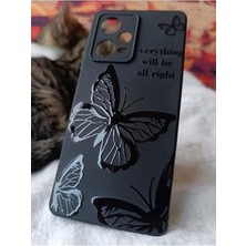 Mabeyn 12 Pro 5g Için Kapak LKL01 Özel Tasarım Laklı Desenli Kılıf Butterfly