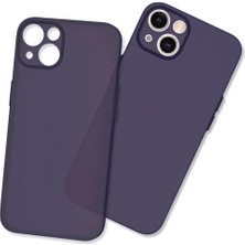 Mabeyn 15 ile Uyumlu Kılıf Ultra Ince Hayalet Sert Kapak Derin Mor