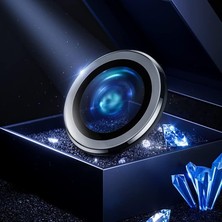 Mabeyn Heartz iphone 14 Pro / 14 Pro Max Siyah Için Kamera Lens Koruyucu Çizilmez Hd Görüntü Bozmaz Metal Temperli Cam