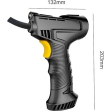 Mabeyn 120W Kablosuz Hava Kompresörü Araç Motorsiklet Bisiklet Top Araba Lastik Pompası - USB - LED Işıklı
