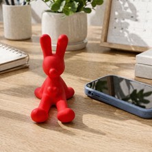 Basart Mini Tavşan Telefon Standı – Sevimli Tasarım, Kompakt Masaüstü Tutucu