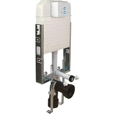 Mabeyn SLIM80 Asma Klozet 2 Kademeli Gömme Rezervuar Buton Dahil