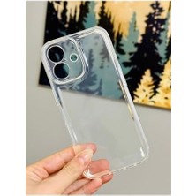 Mabeyn 16 ile Uyumlu Darbe Önleyici Esnek Silikon Şeffaf Kılıf