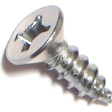 Mabeyn 014973474041 Phillips Düz Ahşap Vidalar, 10 x 5/8, PARÇA-100, Çinko