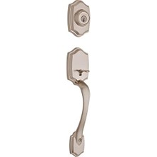 Mabeyn 687BW Lıp 15 Smt Rcal 96870-095 Belleview Tek Silindirli Dış Sadece Tutacak Nikel Akıllı Anahtar