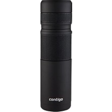 Mabeyn Contigo Thermal Bardaklı Çelik Termos 740 ml Siyah
