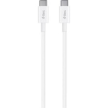 Mabeyn Usb-C - Usb-C 120CM 60W Pd/qc Hızlı Şarj/data Kablosu Beyaz