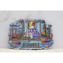 Elwes Silikon Istanbul Temalı Magnet