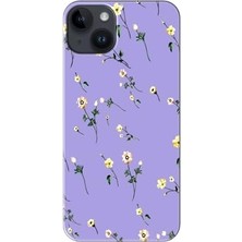 Mabeyn 14 Çiçekli Lila Telefon Kılıfı