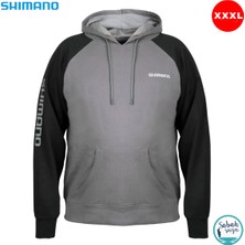 Shimano Pull Over Hoodie Grey (Xxxl)