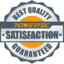 Mabeyn Powertec 71793 Hdpe Gönye Çubuğu 3/4" x 3/8" x 17" Çapraz Kesimli Kızak, Masa Testere Kızağı, Jig, Fikstür ve Gönye Yuvaları Için 3/4 "x 3/8", Montaj Vidaları, 4 Pk