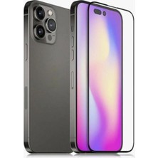 Mabeyn 14 Pro Ile Uyumlu Tam Kapatan Tamperli Cam Ekran Koruyucu Kırılmaz Cam