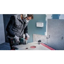 Mabeyn 5 x Pro Ceramic Dry Core Cutter Set X- ve Küçük Açılı Taşlama Makineleri Için (Fayans, Sert Fayanslar, Çap 20,0, 25,0, 35,0, 51,0, 68,0 Mm, Profesyonel Aksesuar, Küçük Açılı Taşlama