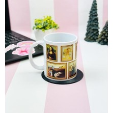 Mabeyn Giftmoda Art Tablo Tasarımlı Kupa Bardak