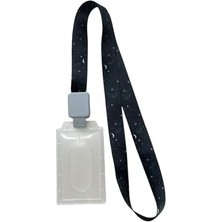 Mabeyn Yoyolu Galaksi Dikey Takım Yıldızı Boyun Ipi Kart Askı Ipi