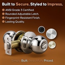 Mabeyn Bakır BK2030PS Ball Görüntü Koruması Tuerknauf Paslanmaz Çelik, Cilalı,